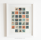 UK Endangered Species A2 retro print