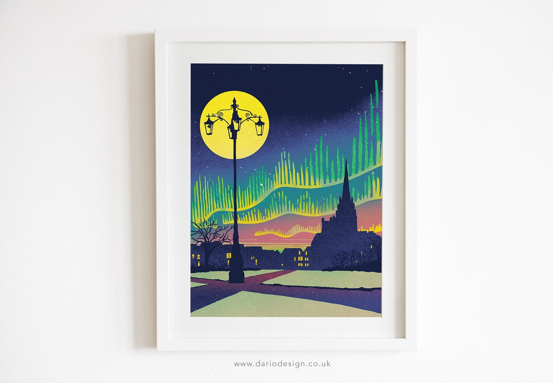 Parker’s Piece & Reality checkpoint Cambridge Aurora  print
